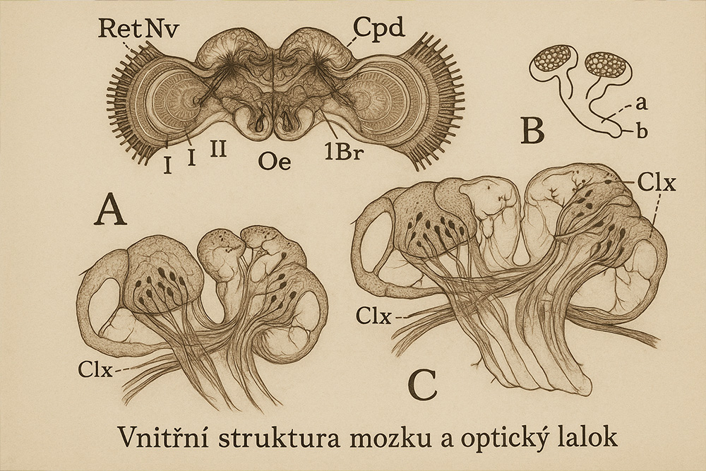 Mozek vcely medonosne – ilustračná fotografia k článku „Mozog a myseľ včely medonosnej“