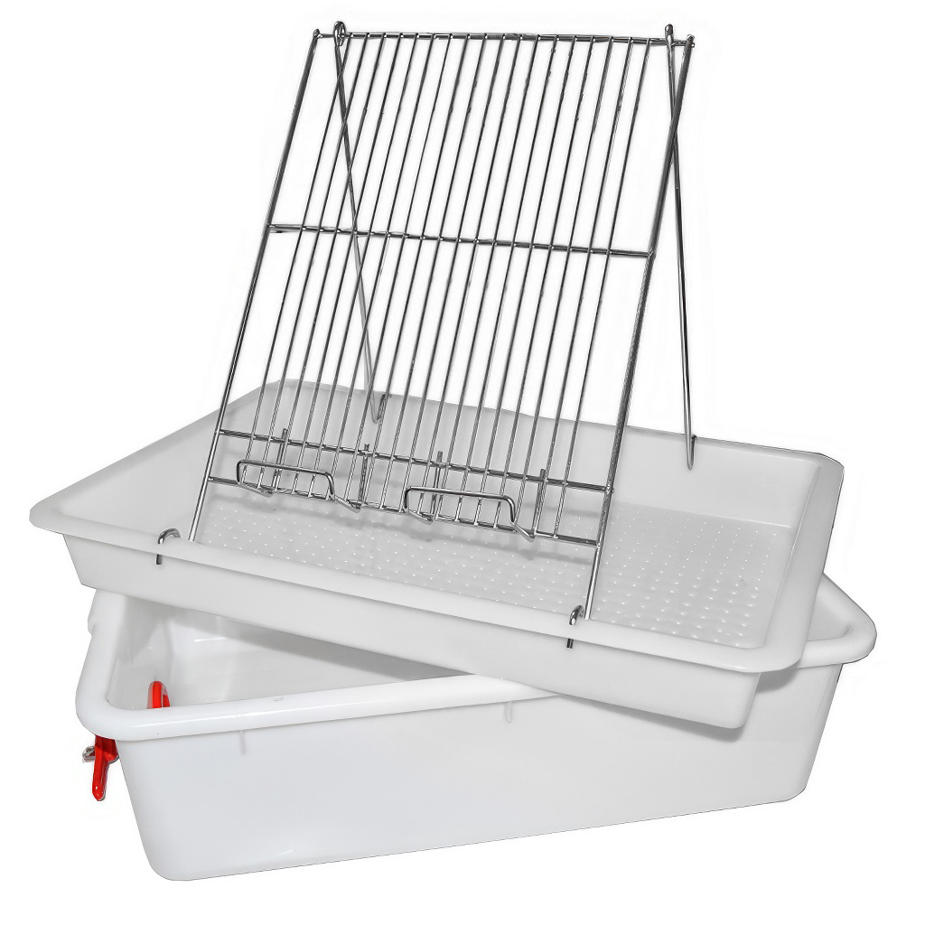 Tanier na odviečkovanie Mellarius - 1 rámik - plast vaňa - nerez