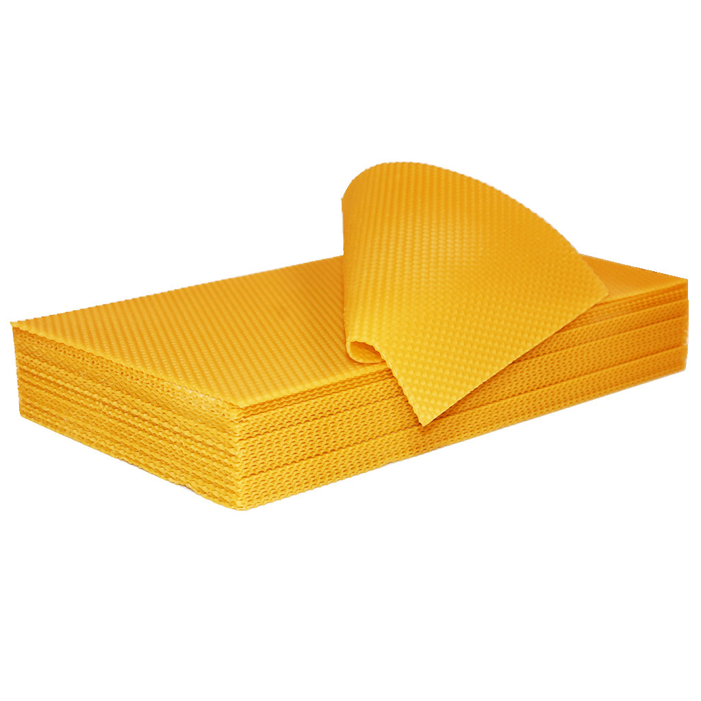 Medzistienky z včelieho vosku Langstroth 2/3 (159) - 424x136 mm