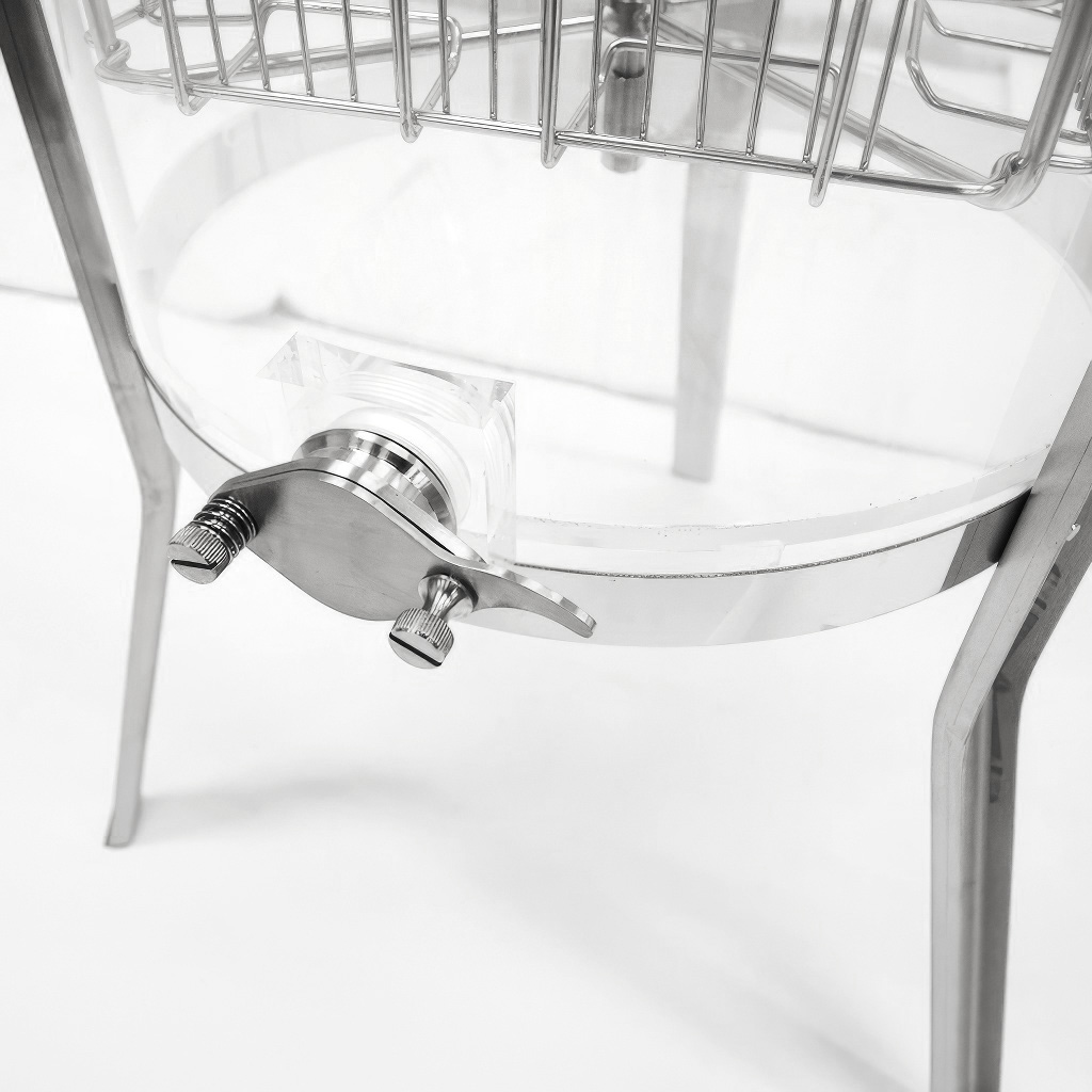 Medomet Mellarius ProLine transparentný 4.r. ručný s veľkou kľukou P45