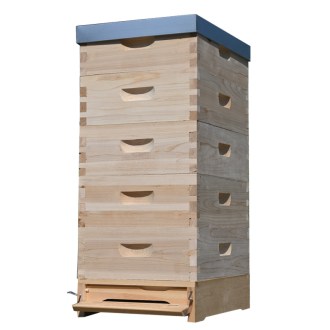 Včelí úľ Langstroth 5 x 2/3 (159) - 10 r. - cink