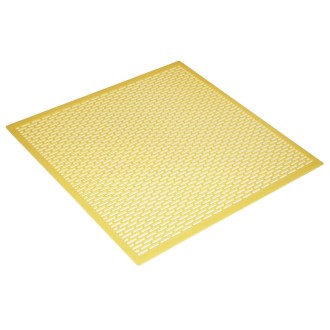 Materská mriežka - striedavá - liaty plast - 435x435 mm
