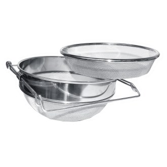 Cedidlo (sito) dv. vp. ner. 24 cm s úchytmi DE1