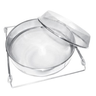Cedidlo (sito) dv. vp. ner. 24 cm s úchytmi DE1