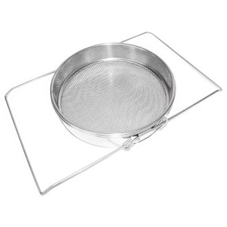 Cedidlo (sito) dv. rv. ner. 24 cm s uchyty DE 4