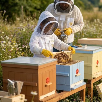 Detská včelárska kombinéza s ventiláciou Elegant Bee veľ.: S-XXL