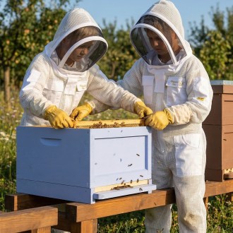 Detská včelárska kombinéza s ventiláciou Elegant Bee veľ.: S-XXL