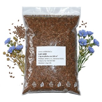 Lúčna zmes (semená / včelia pastva) - 0,5 kg