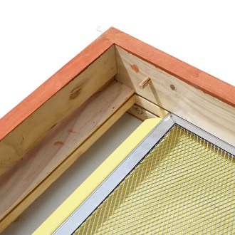 Celozasieťované varroa dno - Langstroth - komplet, nafarbené