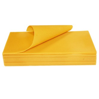 Medzistienky z včelieho vosku Langstroth 2/3 (159) - 424x136 mm