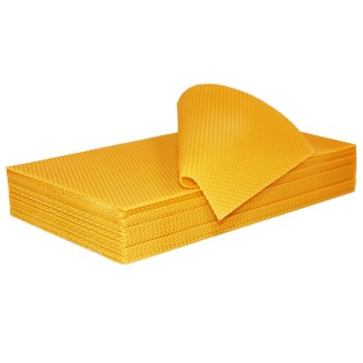Medzistienky z včelieho vosku Langstroth Jumbo (285) - 424x262 mm