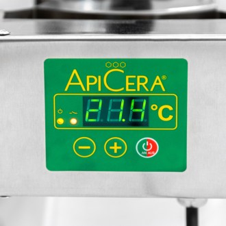 Dvojplášťové miešacie zariadenie ApiCera® s ohrevom a sušičkou - 185 kg