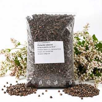 Pohánka obyčajná (semená / včelia pastva) - 0,5 kg