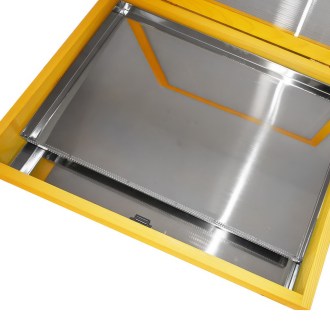 Slnečné tavivo JaHan polykarbonát, nerezové so sitom 74,5x54