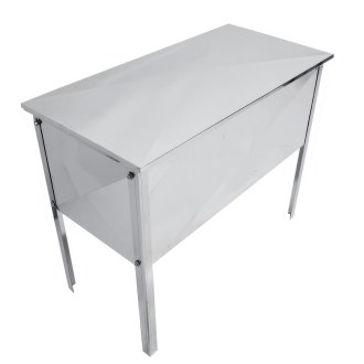 Odviečkovací stôl Mellarius s vrchákom - 100 cm