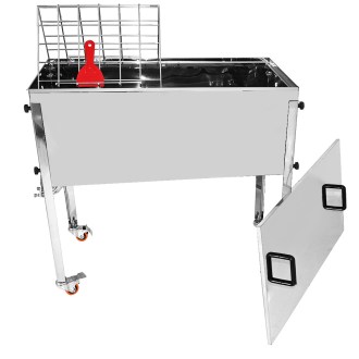 Odviečkovací stôl Mellarius MaxiLine s vrchákom - 100 cm