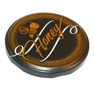 Viečko na pohár TO 82 - Honey - čierne - matné - HO12-2