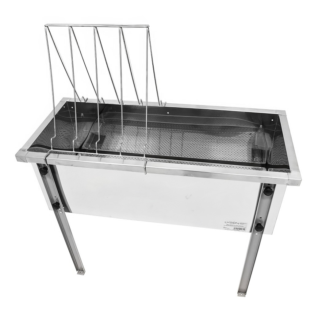Stôl na odviečkovanie Lysón Optima - nerez vaňa - P 75 cm Langstroth