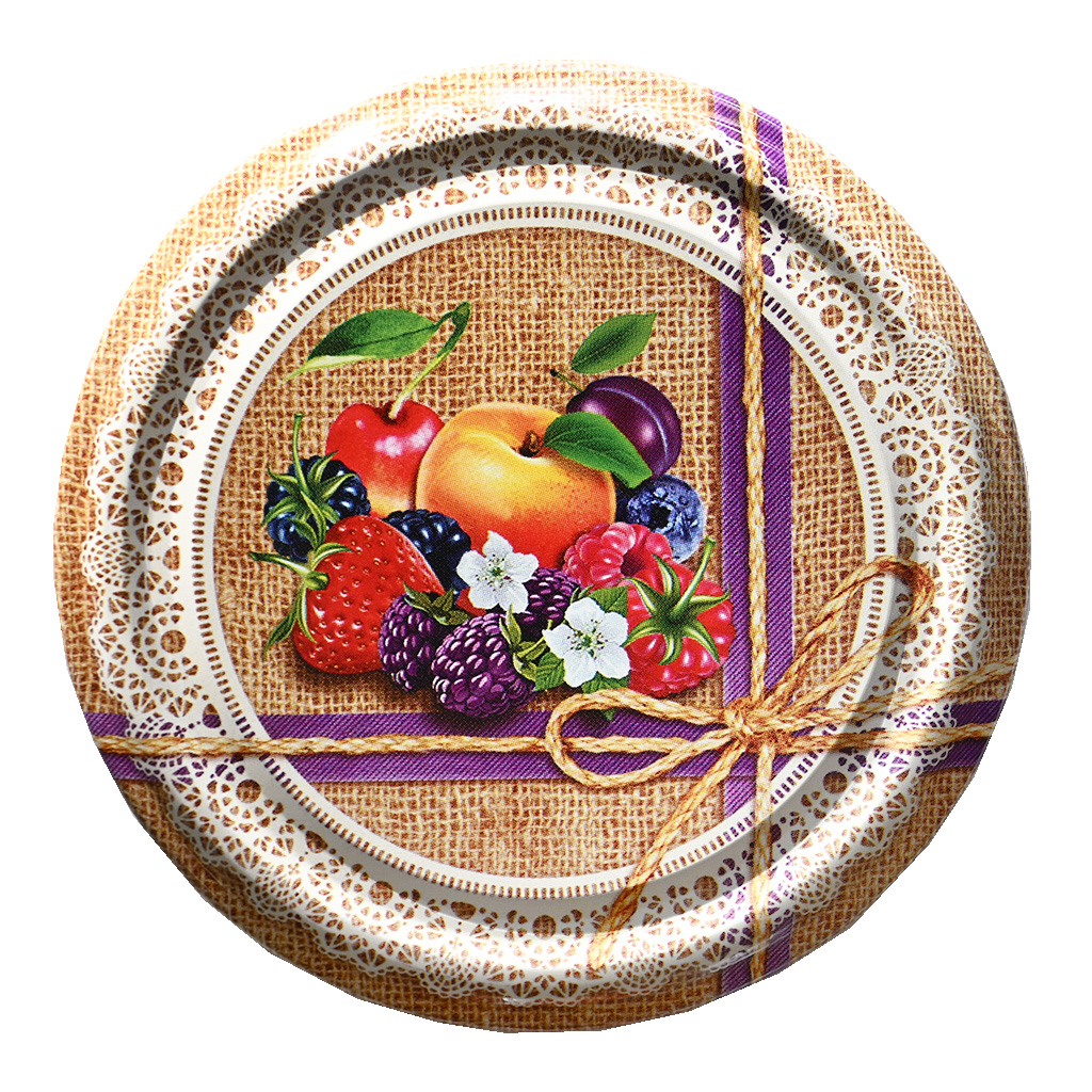 Zaváracie viečko na pohár TO 82 - RTS - Fruit 4 - 700 ks - celá krabica