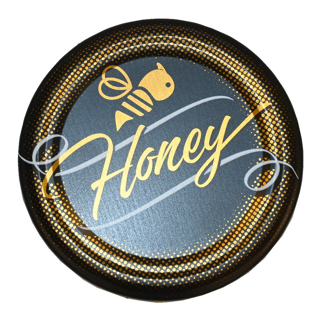 Viečko na pohár TO 82 - Honey - čierne - matné - 700 ks - celá krabica - HO12-2