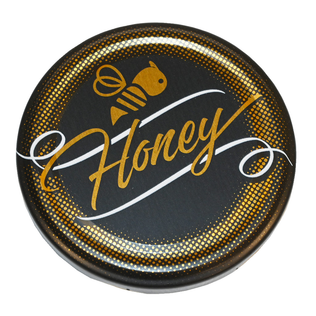 Viečko na pohár TO 82 - Honey - čierne - matné - 700 ks - celá krabica - HO12-2