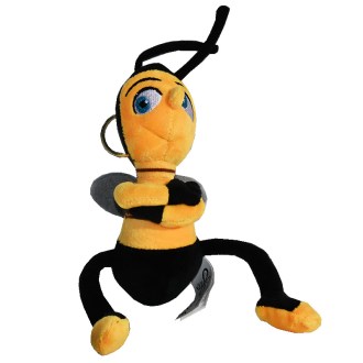 Plyšová včielka 