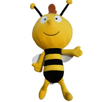 Plyšová včielka Vilík - 70 cm