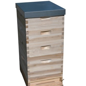 Včelí úľ Dadant 1x(285)   3x2/3(159) - 10 r. - cink