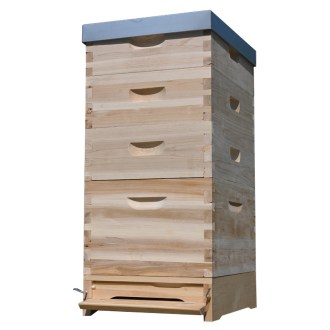 Včelí úľ Dadant 1x(285)   3x2/3(159) - 10 r. - cink