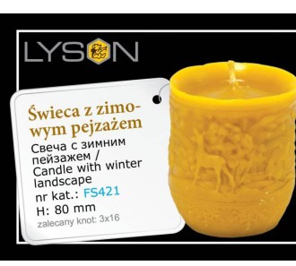 Silikónová forma na sviečky FS421