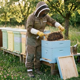 Včelárska kombinéza s ventiláciou Elegant Bee veľ.: S-XXXXL