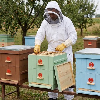 Kombinéza včelárska kozmonaut s kuklou veľ.: S - XXL