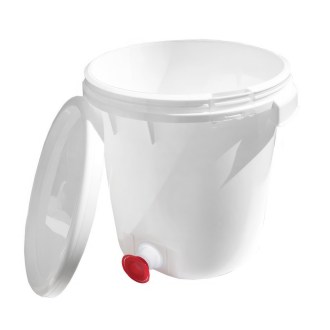 Nádoba na stáčanie s výpustou 40 kg - plast