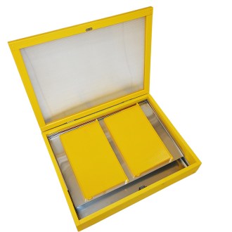 Tavivo na vosk JaHan - slnečné, polykarbonát, nerezové 74,5x54 cm