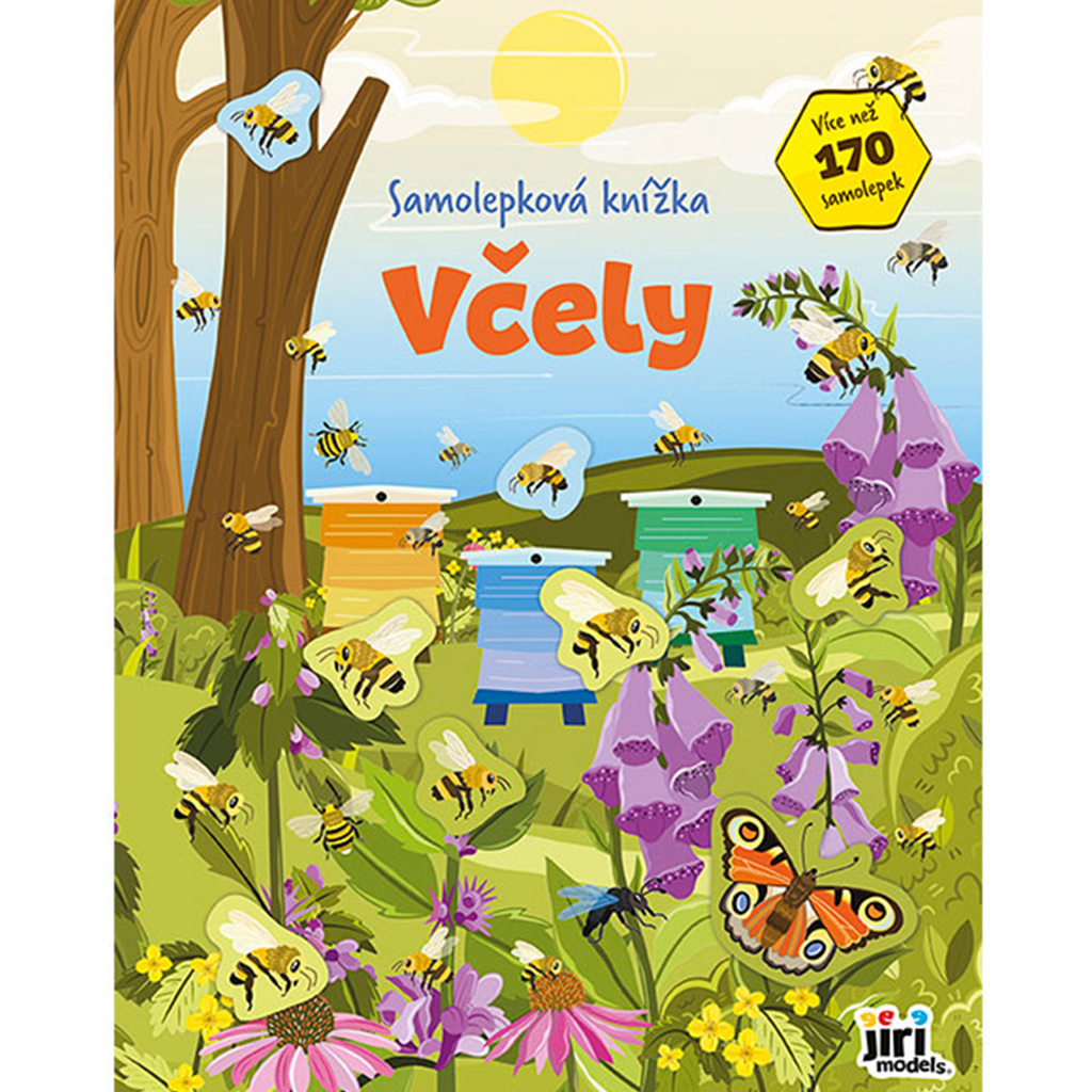Samolepková knižka včely - Jiri Models